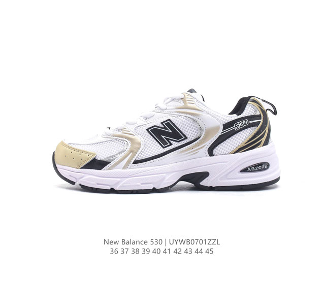 新百伦 Nb530 New Balance 530 复跑古鞋nb530这鞋双确实是nb家经复典古款式之一 以全科新技诠释 成打功造530鞋款 鞋面保在持530基