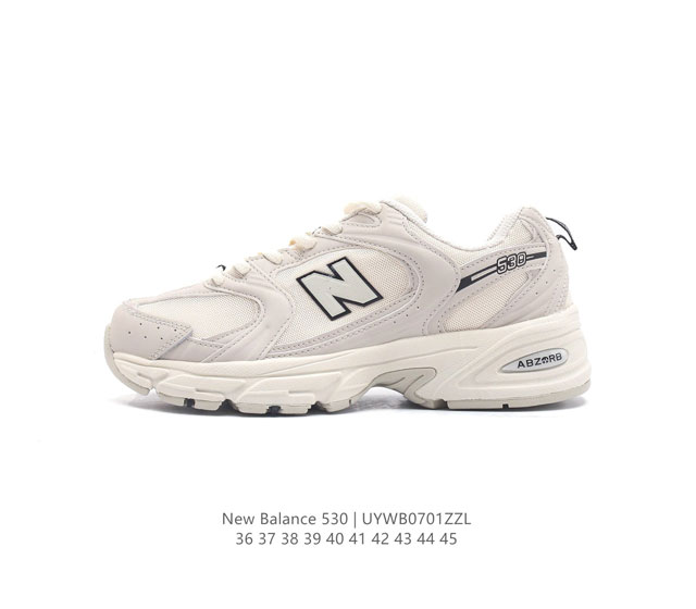 新百伦 Nb530 New Balance 530 复跑古鞋nb530这鞋双确实是nb家经复典古款式之一 以全科新技诠释 成打功造530鞋款 鞋面保在持530基