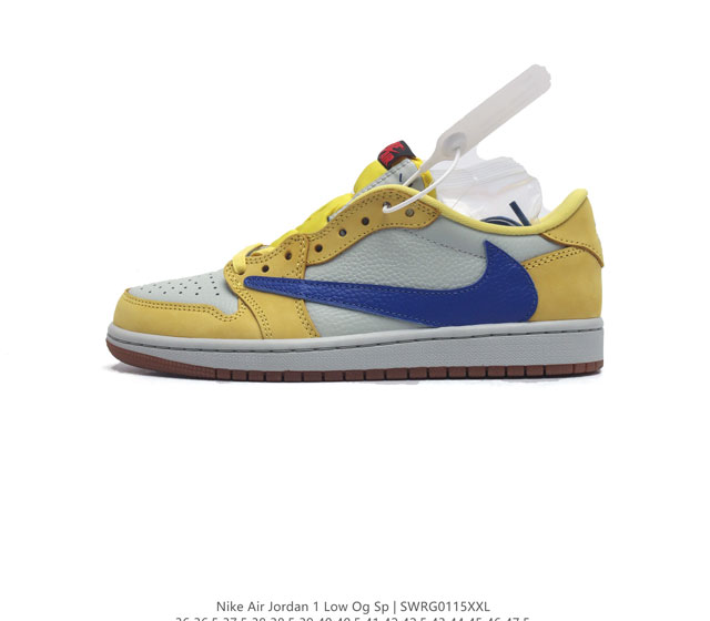 耐克 Nike Air Jordan 1 Low Og Sp Military Blue Aj1乔1 倒勾 低帮篮球鞋 Aj1 乔丹1代 Aj1 乔1 反向脚趾