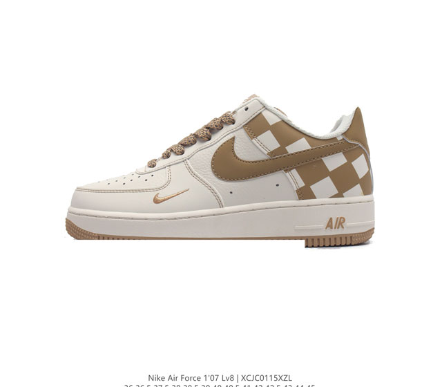 公司级 Af1耐克 Nike Air Force 1 07 Low 空军一号 厚底增高百搭运动板鞋 原楦头原纸板 打造纯正空军版型 专注外贸渠道 全掌内置蜂窝气