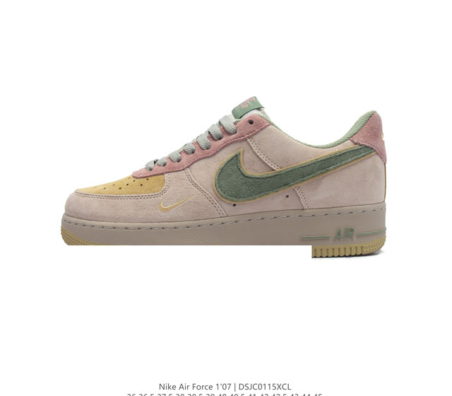 公司级 Af1耐克 Nike Air Force 1 07 Low 空军一号 厚底增高百搭运动板鞋 原楦头原纸板 打造纯正空军版型 专注外贸渠道 全掌内置蜂窝气