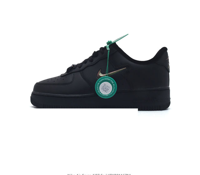 公司级 附赠送logo清洁刷 Af1耐克 Af1代 Nike Air Force 1 07 Low 空军一号 厚底增高百搭运动板鞋 原楦头原纸板 打造纯正空军版