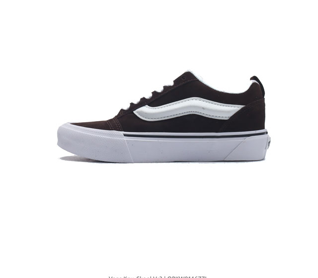 万斯 Vans Knu-Skool Vr3 Lx 面包鞋 坎普尔 茱利安系列低帮复古硫化休闲运动板鞋 肥胖版大logo 要说整个 年最为热门的鞋型之一 面包鞋