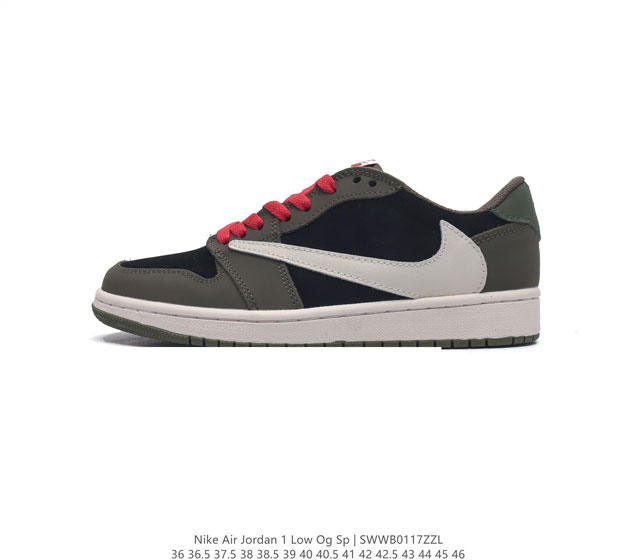 耐克 Nike Air Jordan 1 Low Og Sp Military Blue Aj1乔1 倒勾 低帮篮球鞋 Aj1 乔丹1代 Aj1 乔1 反向脚趾