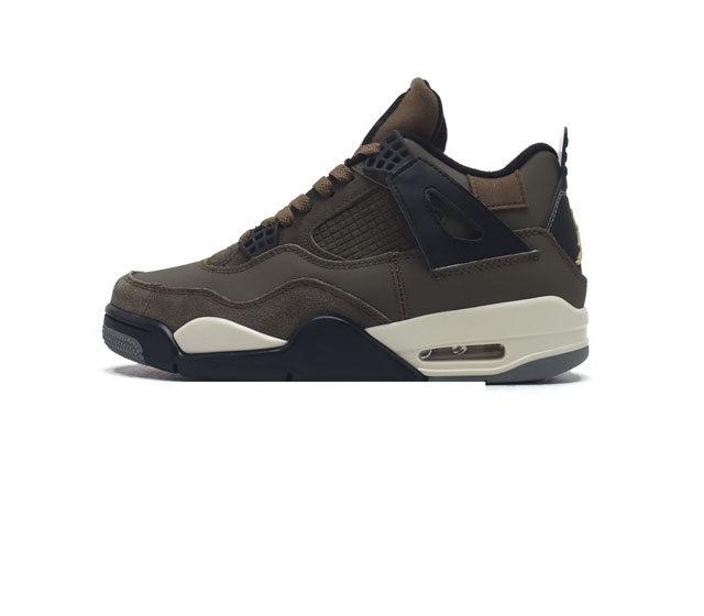 公司级 耐克 Nike Air Jordan 4 Retro Og迈克尔 乔丹aj4代乔4 中帮复古休闲运动文化篮球鞋 秉承轻量化的速度型篮球鞋设计思想完成设计