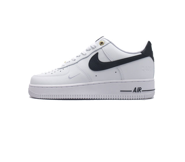 耐克 Nike Air Force 1 07 空军一号af1 低帮百搭厚底增高休闲运动板鞋 柔软 弹性十足的缓震性能和出色的中底设计 横跨复古与现代的外型结合