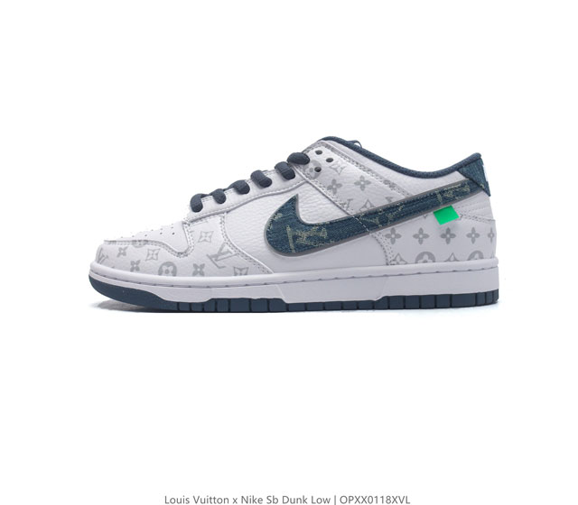 Louis Vuitton X Nike Air Force 1 Low 路易威登联名 耐克 空军一号 Af1 低帮百搭休闲厚底增高运动板鞋 柔软 弹性十足的缓