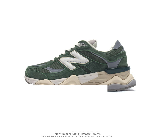 公司级 Nb 新百伦 New Balance Nb9060小象蹄男女款9060舒适百搭老爹鞋 全新 9060 款式将经典风格与现代设计融合到日常多功能性中 90