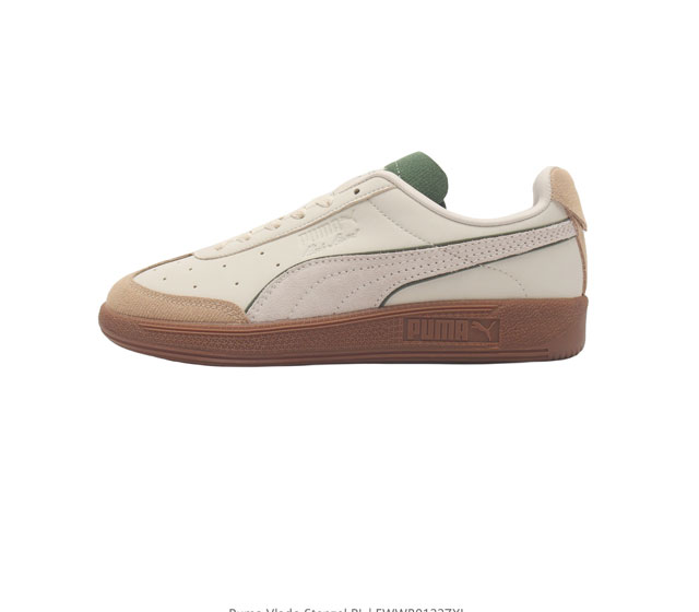 Puma Vlado Stenzel Pl 彪马防滑耐磨低帮板鞋 白绿色 外观时尚大气 鞋底采用耐磨的材质 细致做工 彰品品牌魅力 鞋头防撞设计 减少擦伤脚趾或