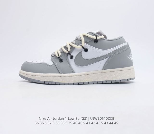 真标耐克 Nike Air Jordan1 Low Aj1乔丹一代 解构绑带低帮经典复古文化休闲运动篮球鞋 原鞋开模 拒绝公底 购置原厂同步原材料 都有细节还原