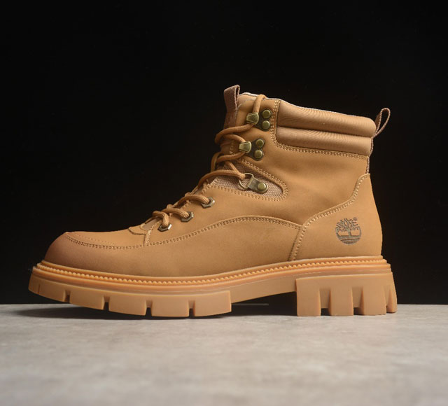 Timberland添柏岚 天伯伦 户外休闲时尚马丁靴系列 #广东大厂出品 全新工艺升级 23Ss秋冬新款 原盒原包装 面料采用意大利进口手抓牛皮 搭配防臭防腐