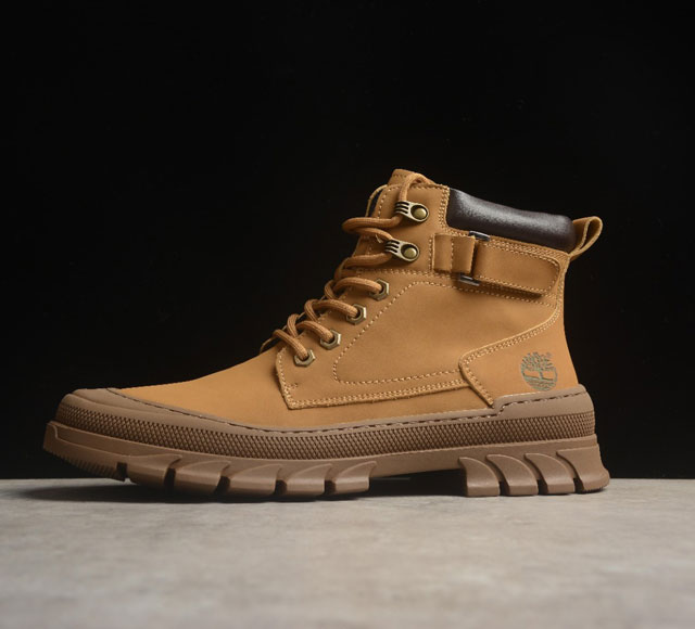 Timberland添柏岚 天伯伦 户外休闲时尚马丁靴系列 #广东大厂出品 全新工艺升级 23Ss秋冬新款 原盒原包装 面料采用意大利进口手抓牛皮 搭配防臭防腐