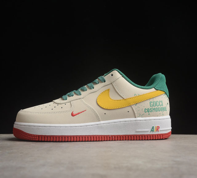 Nk Air Force 1'07 Low 联名款 空军一号低帮休闲板鞋 Hx123-002 打造纯正空军版型#专注外贸渠道 全掌内置蜂窝气垫 #原盒配件 原厂