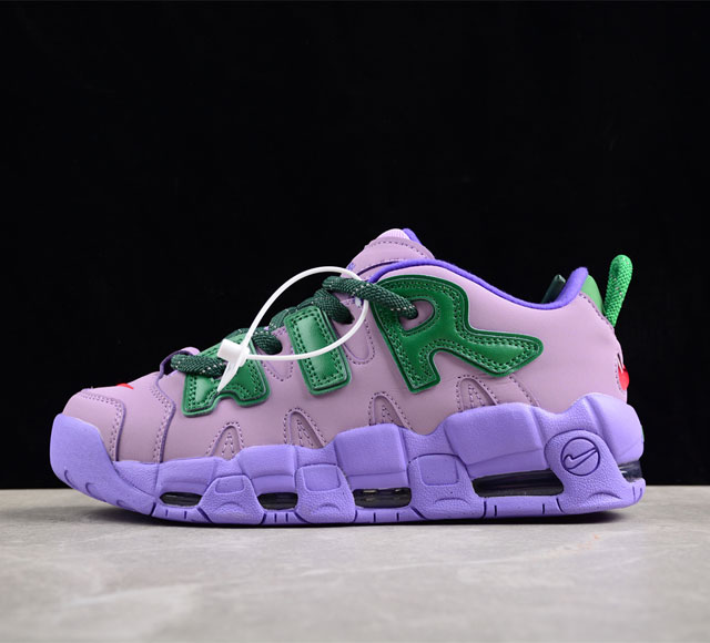 Ambush X Nk Air More Uptempo Low 联名款 初代系列经典高街百搭休闲运动文化篮球鞋 Fb1299-500 尺码 36 36 5 3