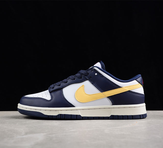 Nk Dunk Low 黄白海军蓝 Sb低帮休闲板鞋fv8106-181 尺码 36 36 5 37 5 38 38 5 39 40 40 5 41 42 42