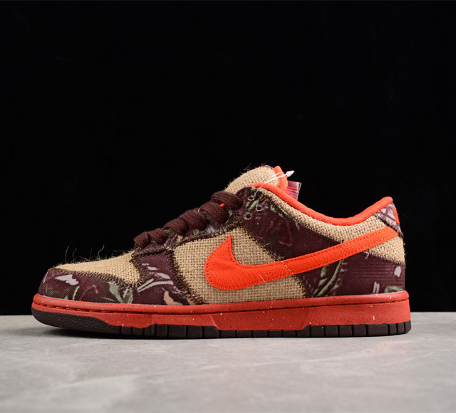 纯原版本 Nk Sb Dunk Low Hunter Reese Forbes 棕白橙色 Sb低帮休闲板鞋 304292-281 国内一线头部大厂出品 知名厂牌