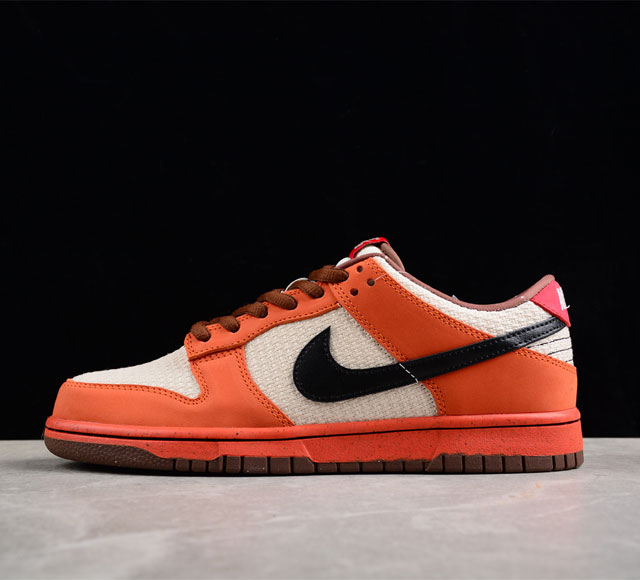 纯原版本 Nk Sb Dunk Low Un-Hemp 橙麻 Sb低帮休闲板鞋 313170-101 国内一线头部大厂出品 知名厂牌同源 高端外贸零售专供 实拍