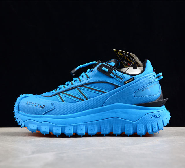 Moncler 盟可睐 蒙口 Trailgrip Gtx 抗撕裂材质山地户外鞋 鞋身采用cordura防撕裂尼龙 Gore-Tex防水材质 中底内置全掌碳板 支