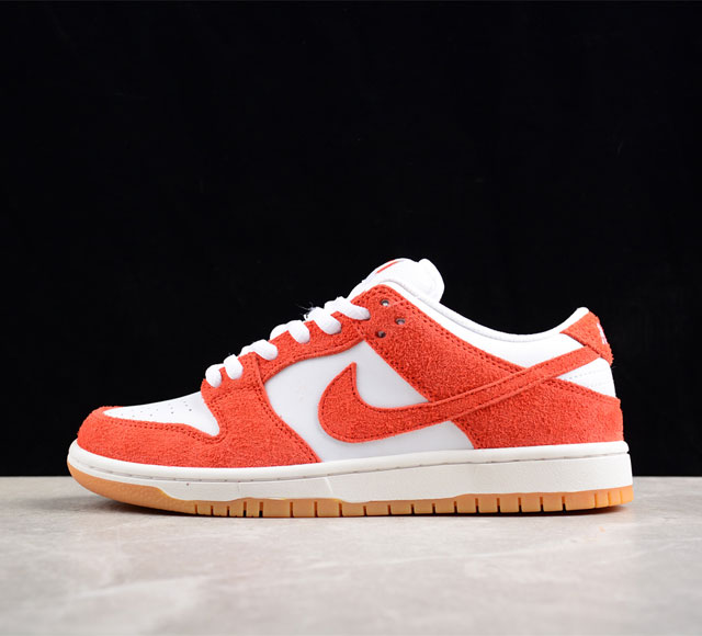 Nk Sb Dunk Low 生胶白红麂皮 Sb低帮休闲板鞋 Fj5464-600 尺码 36 36 5 37 5 38 38 5 39 40 40 5 41