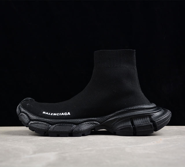 Balenciaga Sock 3Xl 巴黎世家舒适时尚高帮生活休闲袜子鞋w2Dg11290 尺码 35 36 37 38 39 40 41 42 43 44