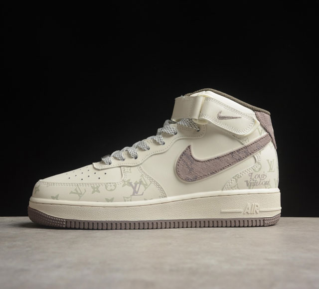 Nk Air Force 1'07 Low Lv联名-灰牛仔暗夜精灵 空军一号中帮休闲板鞋 Dv9988-300 打造纯正空军版型#专注外贸渠道 全掌内置蜂窝气