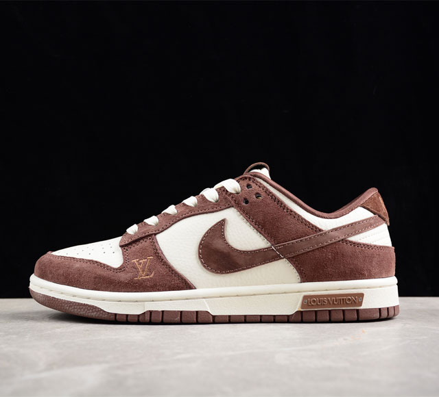 Lv X Nk Dunk Low 联名款路易威登-猪八巧克力 Sb低帮休闲板鞋 Fc1688-149 尺码 36 36 5 37 5 38 38 5 39 40