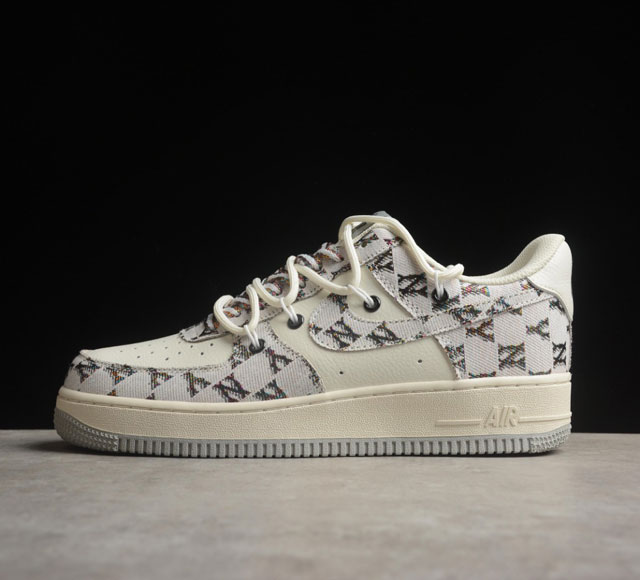 Mlb X Nk Air Force 1'07 Low 联名款 炫彩白 空军一号低帮休闲板鞋 Bd7700-333 打造纯正空军版型#专注外贸渠道 全掌内置蜂窝