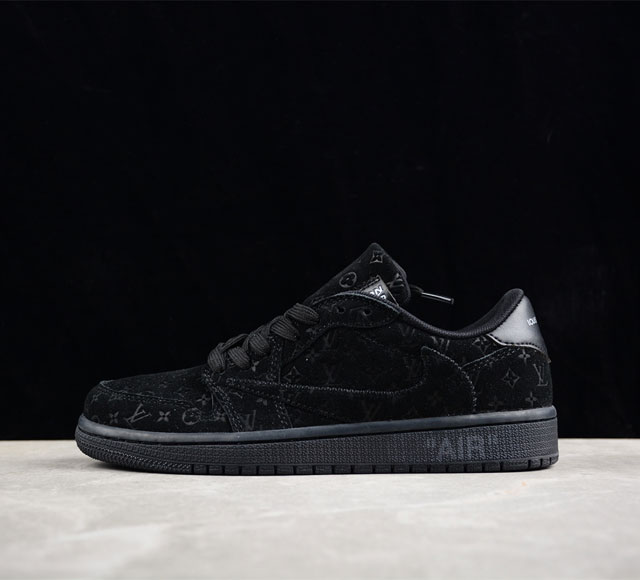 Lv X Travis Scott X Air Jordan 1 Low Og Aj1 乔1倒勾低帮 1A9Vd7 尺码 36 36 5 37 5 38 38