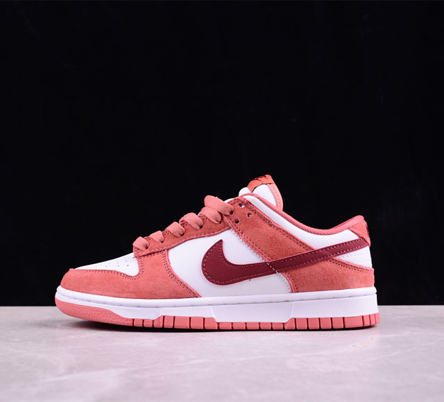 Nk Sb Dunk Low Retro Valentine'S Day 2024 白玫红情人节 Sb低帮休闲运动滑板板鞋 Fq 6- 尺码 36 3 3 38