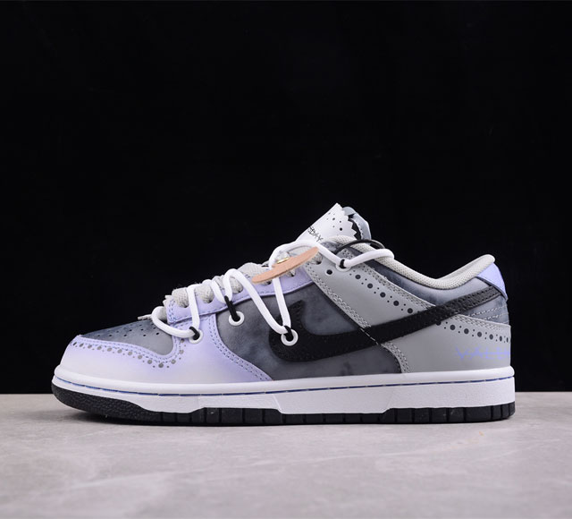 Nk Dunk Low Fzbb 小雏菊情人节礼盒 Y2K泼墨扎染 单身贵族 Sb绑带低帮休闲板鞋 Dd336 02 #配色灵感来源于巴洛克学院风小雏菊系列元素