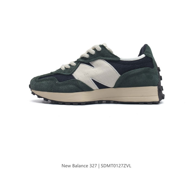 Nb 新百伦 New Balance U327系列复古休闲运动慢跑鞋时尚男女运动鞋 以更纯粹的复古风格设计打造的全新造型 侧身还以解构设计 将 N 字标志以做旧