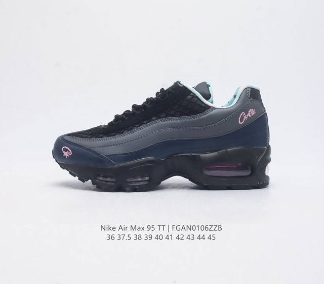 Nike 耐克 Air Max 95 潮流百搭 气垫缓震慢跑鞋 休闲防滑运动鞋 Nike耐克男鞋跑步鞋经典透气舒适运动鞋休闲鞋 为了迎接今年的世界地球日 Nik