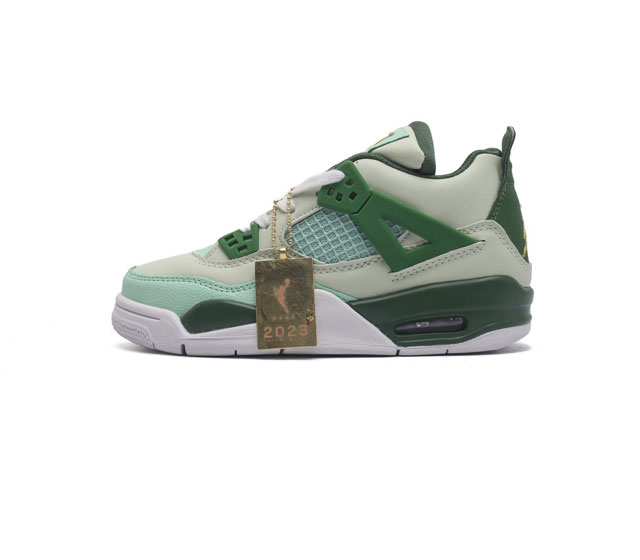 耐克 Nike Air Jordan 4 Retro Og迈克尔 乔丹aj4代乔4 中帮复古休闲运动文化篮球鞋 秉承轻量化的速度型篮球鞋设计思想完成设计 降低重