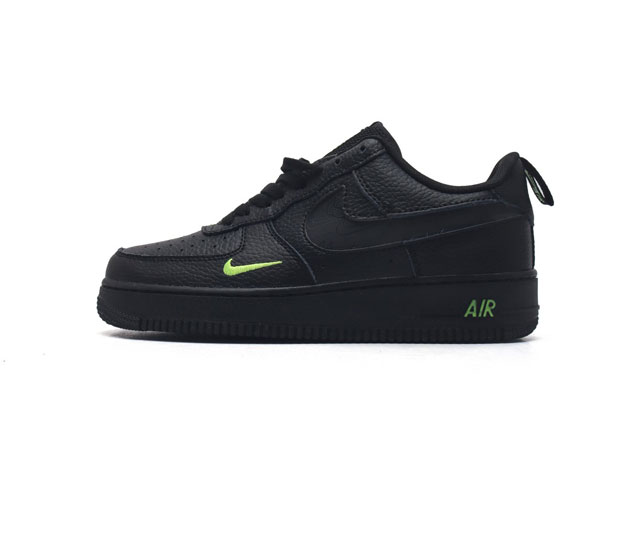 耐克nike Air Force 1 Low 空军一号 Af1 低帮百搭休闲运动板鞋 柔软 弹性十足的缓震性能和出色的中底设计 横跨复古与现代的外型结合 造就出