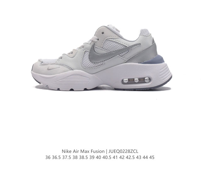 耐克 Nike 男女子 Nike Air Max Fusion 经典气垫运动鞋老爹鞋 穿上 Nike Air Max Fusion 运动鞋 蓄势待发 打破平庸