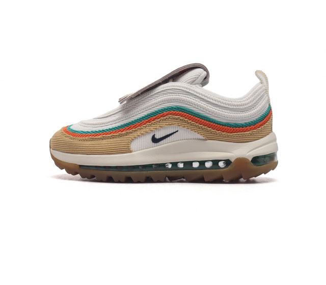 耐克nike休闲鞋 经典 气垫 Air Max 97 子弹气垫低帮运动鞋 Air Max '97 运动跑鞋以流线型鞋身和卓越科技为热爱运动的你造就全方位防护 强