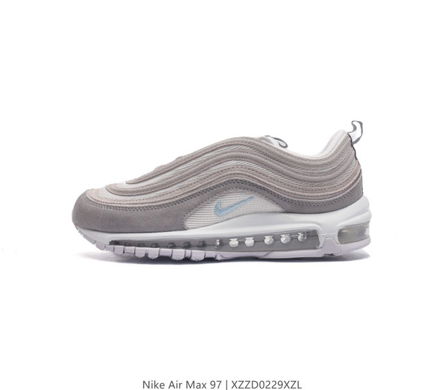 耐克nike休闲鞋 经典 气垫 Air Max 97 子弹气垫低帮运动鞋 Air Max '97 运动跑鞋以流线型鞋身和卓越科技为热爱运动的你造就全方位防护 强