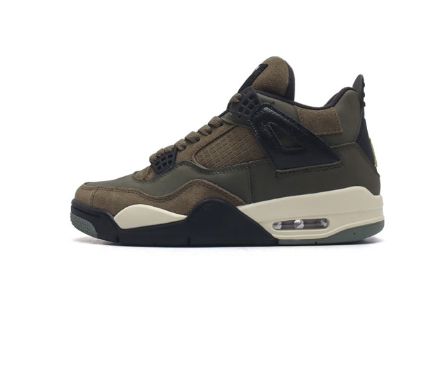 公司级 耐克 Nike Air Jordan 4 Retro Og迈克尔 乔丹aj4代乔4 中帮复古休闲运动文化篮球鞋 秉承轻量化的速度型篮球鞋设计思想完成设计