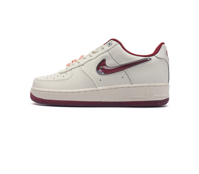 公司级 头层皮 Af1耐克 Nike Air Force 1 07 Low 空军一号 2024年新款 厚底增高百搭运动板鞋 原楦头原纸板 打造纯正空军版型 专注