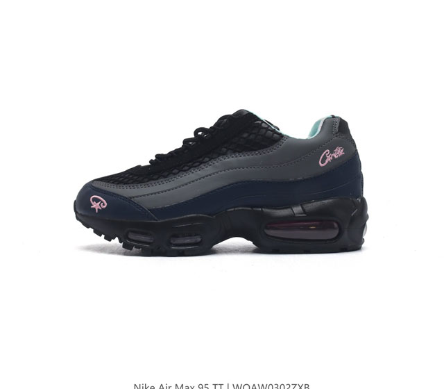 Nike 耐克 Air Max 95 潮流百搭 气垫缓震慢跑鞋 休闲防滑运动鞋 Nike耐克男鞋跑步鞋经典透气舒适运动鞋休闲鞋 为了迎接今年的世界地球日 Nik