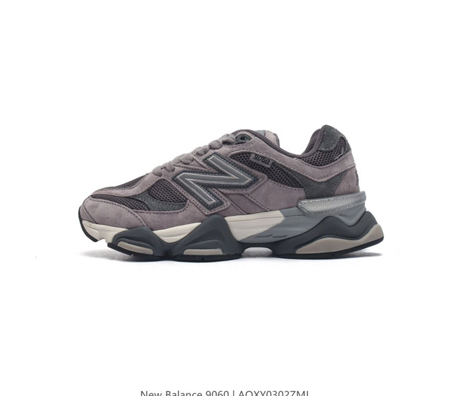 公司级 Nb 新百伦 New Balance Nb9060小象蹄男女款9060舒适百搭老爹鞋 全新 9060 款式将经典风格与现代设计融合到日常多功能性中 90