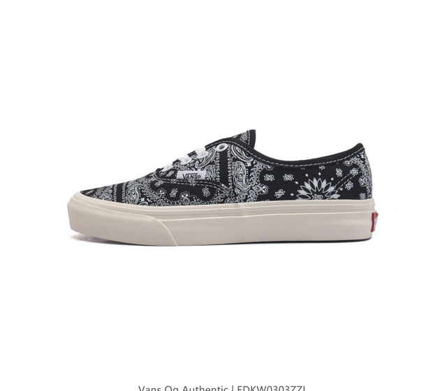 Vans 万斯 Og Authentic Lx 低帮百搭休闲lv联名帆布硫化板鞋潮男女款跑鞋运动鞋 类型 男女鞋 码数 35-44 含硫化半码 编码 Edkw0