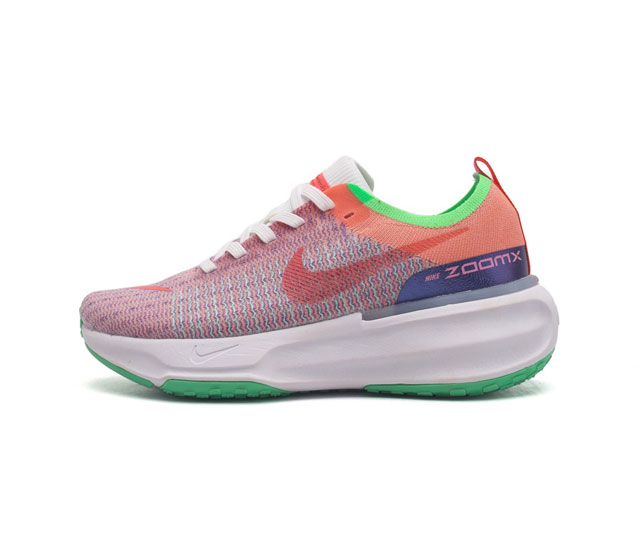 真标 耐克 Nike Zoomx Invincible Run Fk 3 机能风格运动鞋 厚底增高老爹鞋 跑步鞋搭载柔软泡绵 在运动中为你塑就缓震脚感 设计灵感