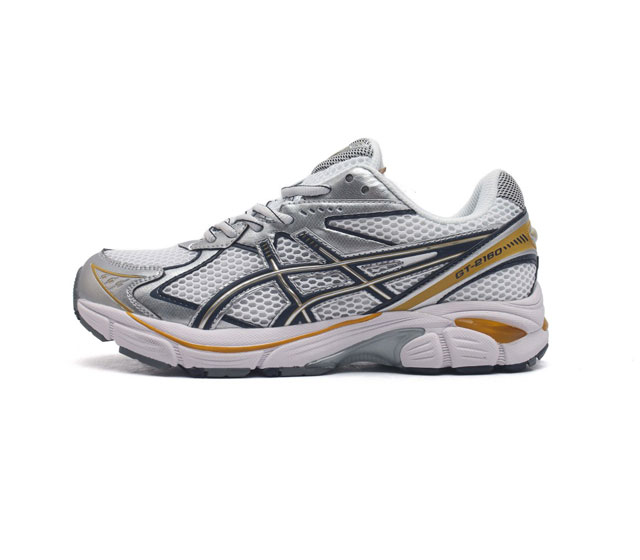 双y2K复古老爹鞋亚瑟士 Asics Gt-2 系列gel技术嵌件运动鞋缓冲户外运动休闲慢跑鞋 鞋型沿用 0 年代中期至 2010 年代末期asics 广泛使用