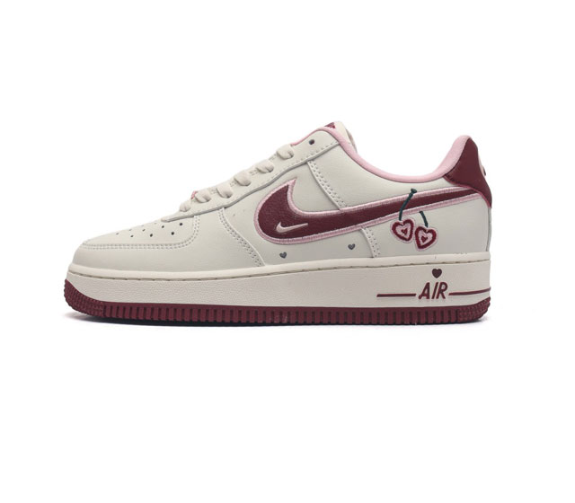 耐克 Nike Air Force 1 07 空军一号af1 低帮百搭厚底增高休闲运动板鞋 柔软 弹性十足的缓震性能和出色的中底设计 横跨复古与现代的外型结合