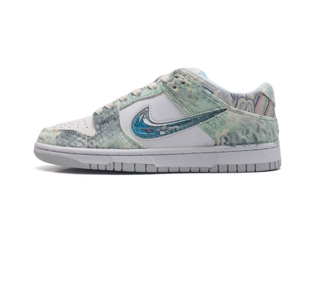 耐克 Nike Dunk Low 运动鞋复古滑板鞋 尽情迈步 彰显个性风采 采用天然皮革 经久耐穿 塑就如元年款 Dunk 般的复古质感 鞋头透气孔 搭配鞋口和