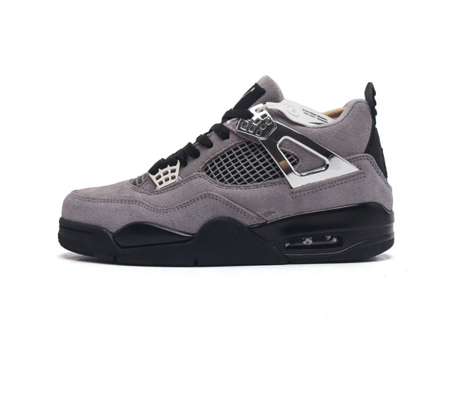 耐克 Nike Air Jordan 4 Retro Og迈克尔 乔丹aj4代乔4 中帮复古休闲运动文化篮球鞋 秉承轻量化的速度型篮球鞋设计思想完成设计 降低重