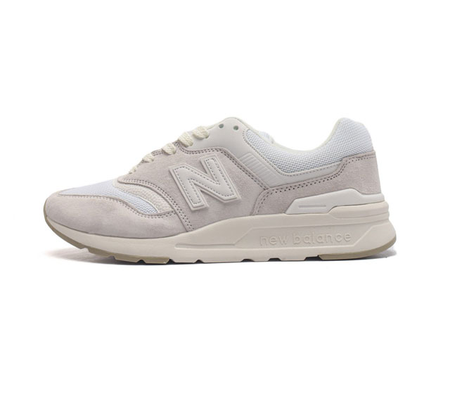 新百伦 New Balance Nb官方男女鞋997系列 时尚舒适休闲运动鞋男女款休闲复古鞋 拼接鞋面 具有良好的强度 弹性特点 舒适耐磨 与织物拼接 全面提升