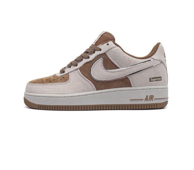 耐克男女鞋 Nike Air Force 1 '07 Lv8 空军一号运动鞋 Af1 时尚休闲篮球板鞋 设计灵感源自摔跤运动 助你发挥天赋 震撼全场 华丽设计搭