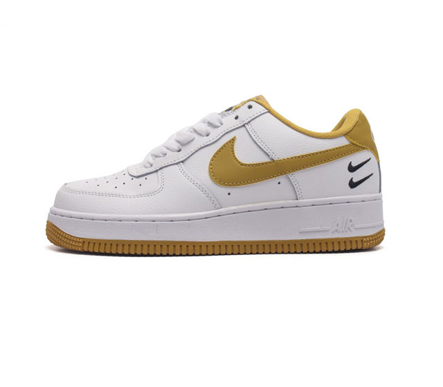 耐克 Nike Air Force 1 07 空军一号 Af 1 低帮厚底增高百搭休闲运动板鞋 柔软 弹性十足的缓震性能和出色的中底设计 横跨复古与现代的外型结 - 点击图像关闭